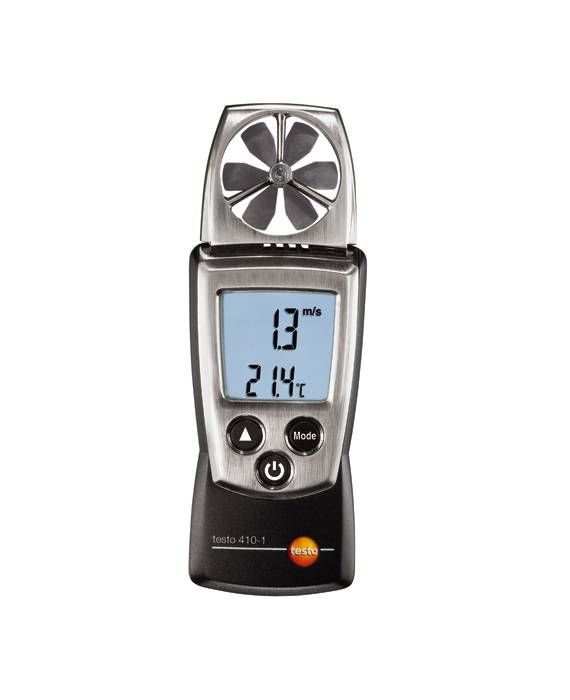 Anemômetro de molinete de bolso Testo 410-1