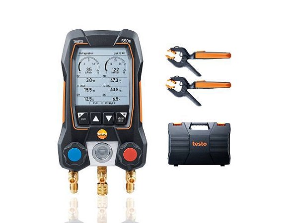 Kit Smart Manifold Digital - Testo 550s