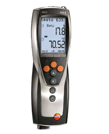 Termohigrômetro c/ Software e Cabo USB - Testo 635-2 - 0563 6352