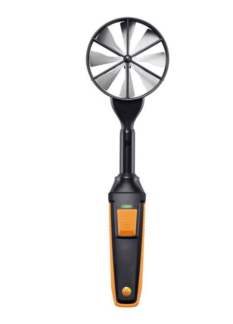 Sonda Ventoinha de Alta Precisão (Ø 100 mm) com Bluetooth, Incluindo Sensor de Temperatura - Testo 0635 9371