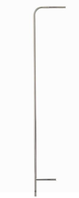 Sonda Tubo de Pitot, Tipo L, Aço Inox p/ Medir Velocidade de Fluxo, 1000 mm, Ø 7 mm - Testo 0635 2345