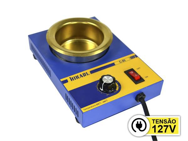Cadinho de Solda Analógico - Hikari C-80 – 127V