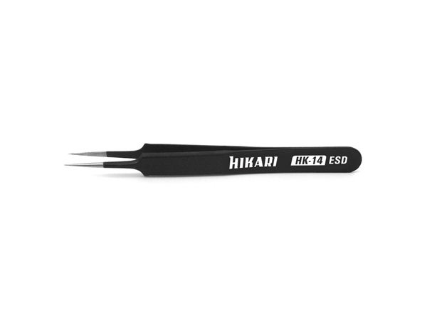 Pinça Metal Anti-Estática - Hikari HK-14 ESD 110mm