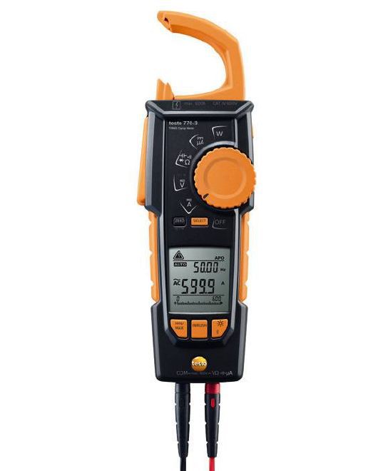 Alicate Amperímetro True-RMS com Bluetooth - Testo 770 - 3