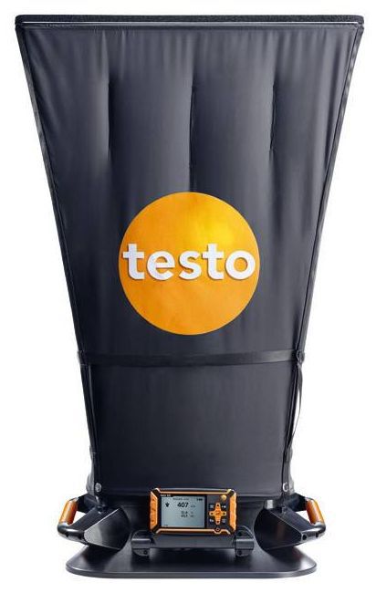 Capela de Fluxo de Volume com Base de Capuz - Testo 420