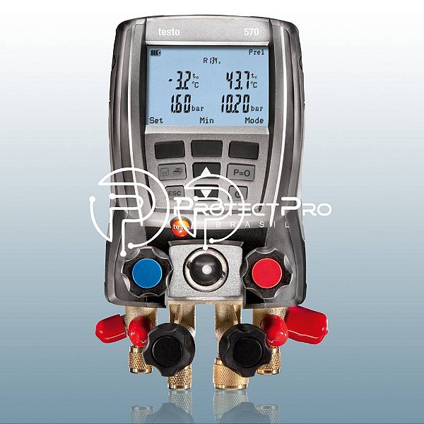 Manifold digital/maleta/2 Sondas de Temperatura - Testo 570 - 0563 5702