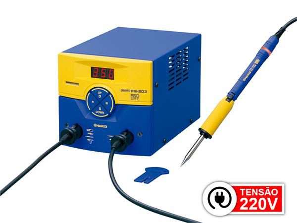 Estação de Solda e Retrabalho Hakko FM-203 220V