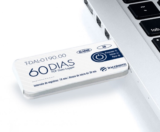 Data Logger descartável 60 dias -30+60C  IP67 - Incoterm T-DAL.0190.00