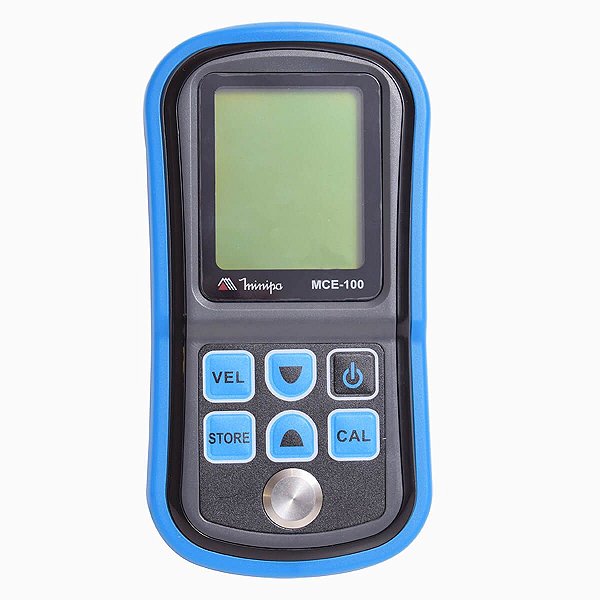 Medidor de Espessura memoriza até 12 materiais distintos - Minipa MCE-100