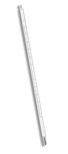 Termômetro Quimico Cobertura Branca -10/+110:1°C | INCOTERM 5032