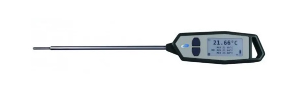 Termômetro Digital Tipo Espeto De Precisão PT 100 -50°C/+250°C | INCOTERM T-DIV-0140.00