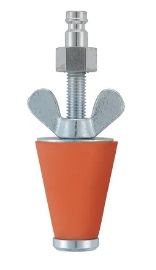 Cone parada de teste 1/2" para conectar o kit de teste a dutos de 19 a 32mm - Testo 0554 3151