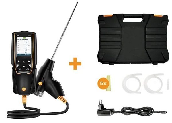 Analisador de gases de combustão - Testo 310 II - 0563 3104
