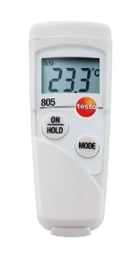 Termômetro infravermelho com estojo protetor - Testo t805 - 0563 8051