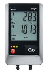 Data logger de pressão absoluta, temperatura e umidade - Testo 176 P1 - 0572 1767