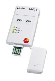 Data logger de temperatura para monitoramento em transporte - Testo 184 T1- 0572 1841