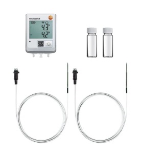 Kit para monitoramento de temperatura em refrigeradores - Testo Saveris 2 T2 - 0572 2103