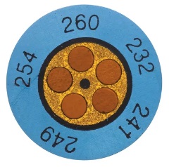 Indicadores tipo relógio testoterm +171 °C a +193 ºC - Testo 0646 0076