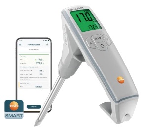 Analisador de qualidade do óleo de fritura - Testo 270 BT - 0563 2770