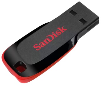 Pendrive USB Cruzer Blade - 32GB (Vermelho) - Sandisk