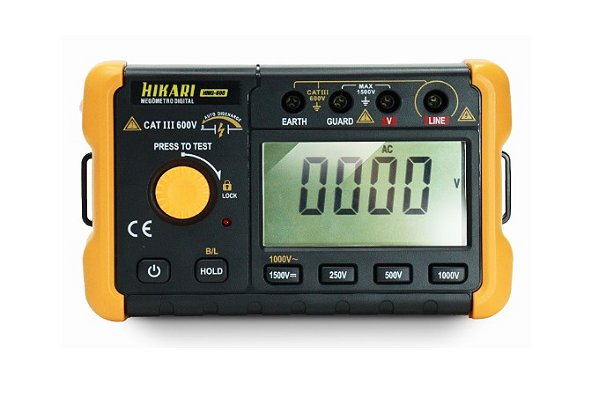 Megômetro Digital Hikari HMG-600