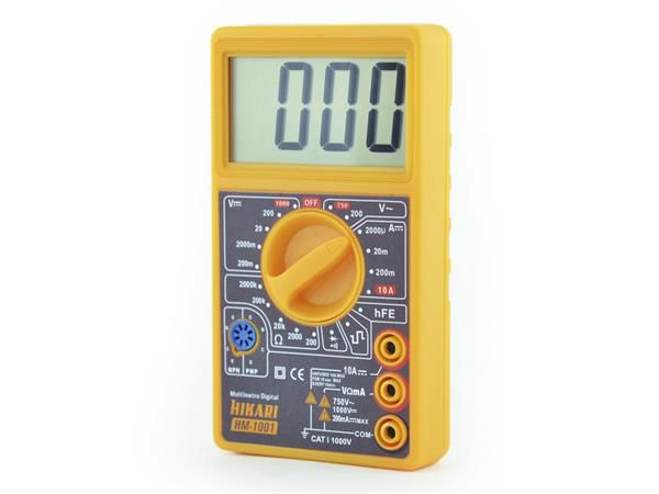 Multímetro Digital Hikari HM-1001
