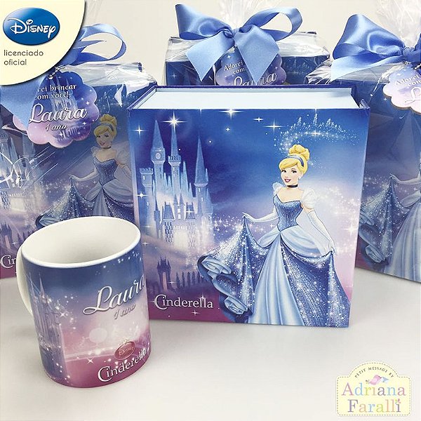 Caixa com Caneca de Porcelana