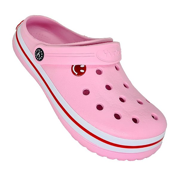 Babuche chinelo sandalia Iate Original Yvate Adulto Rosa - Pacote com 12 Pares