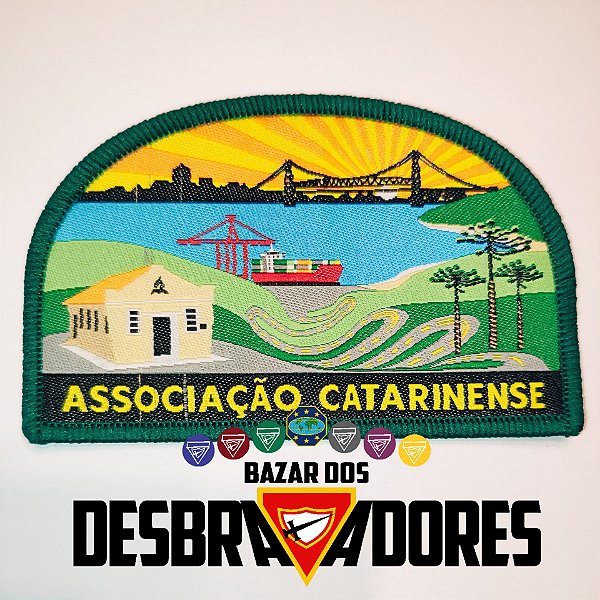 EMBLEMA DE CAMPO DBV- ASSOCIAÇÃO CATARINENSE - G