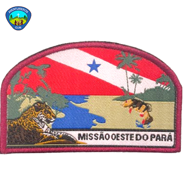 EMBLEMA DE CAMPO AVT- MISSÃO OESTE DO PARÁ - MOPa