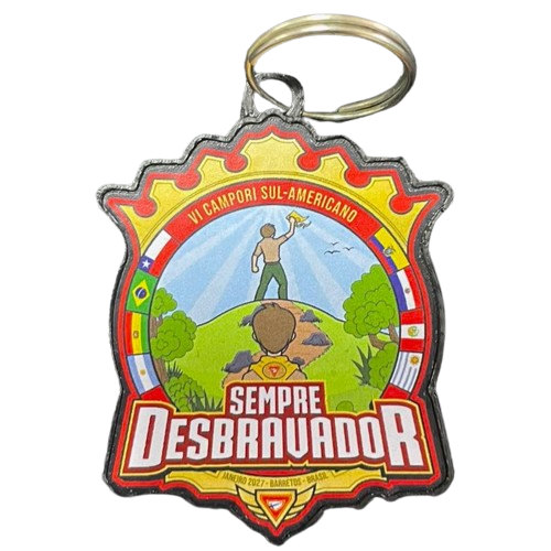 CHAVEIRO SEMPRE DESBRAVADOR - ITEM DE COLECIONADOR EDIÇÃO ESPECIAL