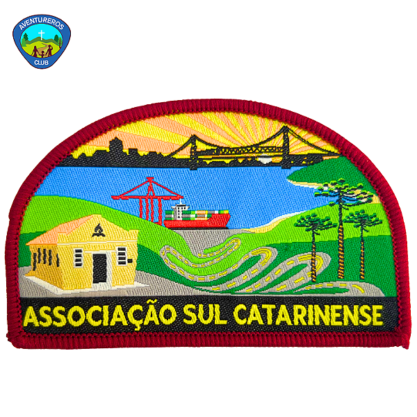 EMBLEMA DE CAMPO AVT - ASSOCIAÇÃO SUL CATARINENSE