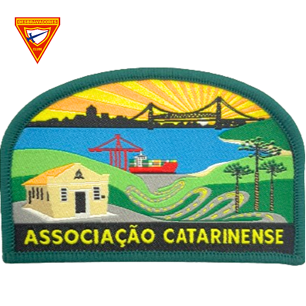 EMBLEMA DE CAMPO DBV- ASSOCIAÇÃO CATARINENSE