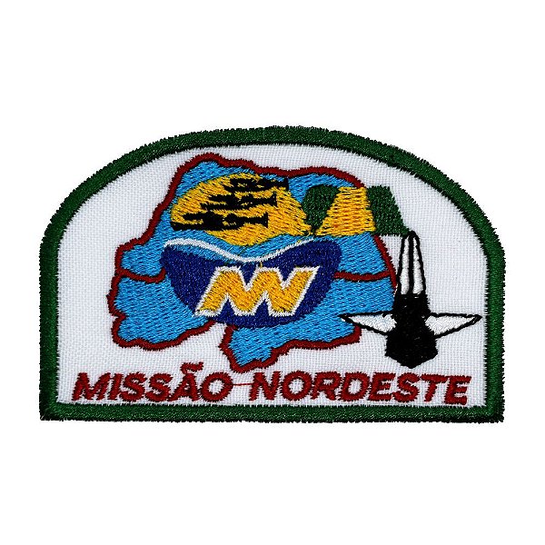 EMBLEMA DE CAMPO DBV - MISSÃO NORDESTE - FUNDO BRANCO