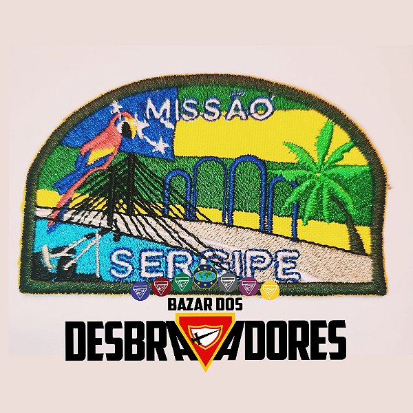 EMBLEMA DE CAMPO DESBRAVADOR - SERGIPE - MISSÃO