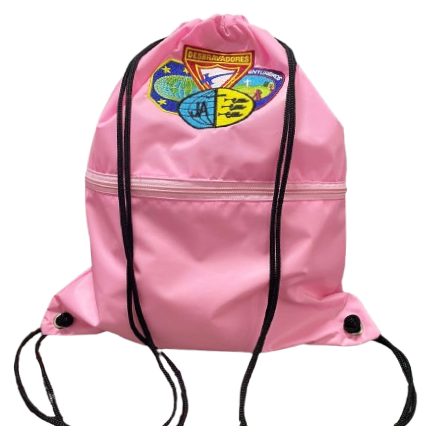 MOCHILA SACO (sacochila) - ROSA BEBÊ