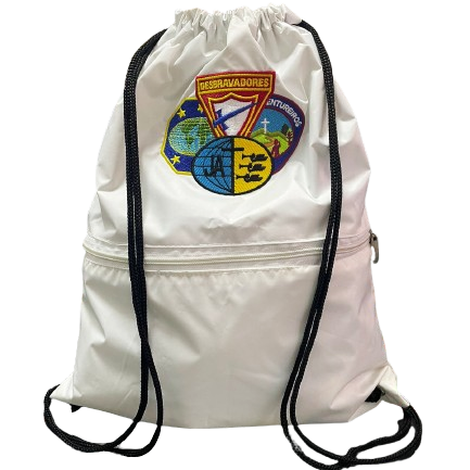MOCHILA SACO (sacochila) - BRANCA