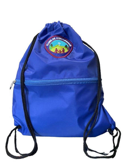 MOCHILA SACO (sacochila) - AVENTUREIROS - AZUL
