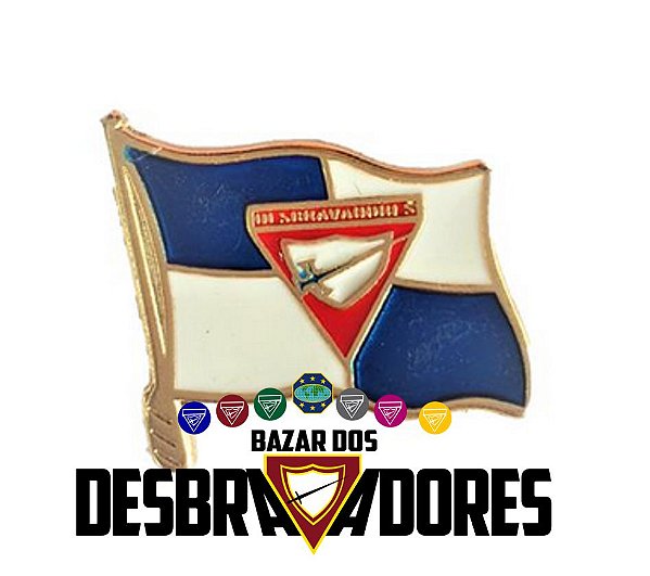 DISTINTIVO - PIN BANDEIRA DESBRAVADORES