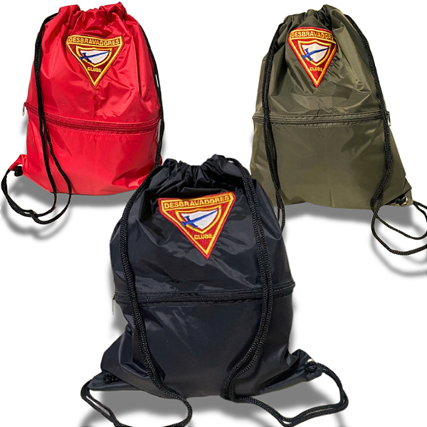 MOCHILA SACO (SACOCHILA) - LOGO DBV - CORES