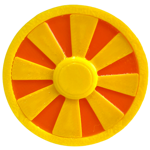 PRENDEDOR 3D - LUMINARES (4,3 cm X 4,3 cm)