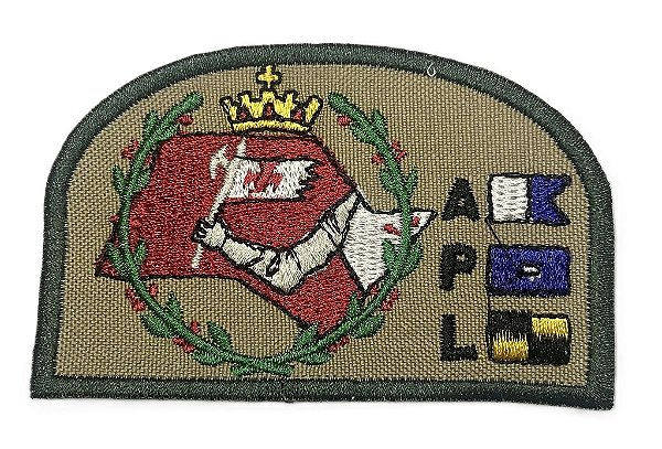 EMBLEMA DE CAMPO ANTIGO - 2ª e 3ª GERAÇÃO - APL