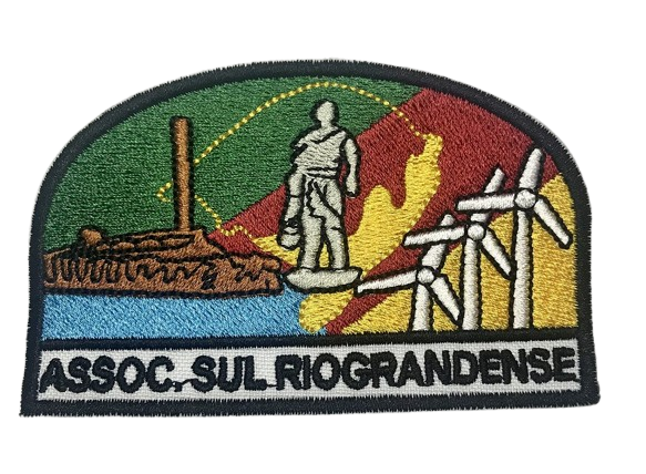 EMBLEMA DE CAMPO ANTIGO - 2ª e 3ª GERAÇÃO - SUL RIO-GRANDENSE