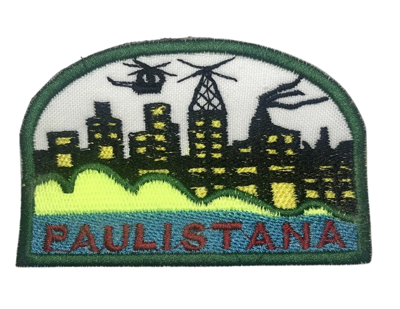 EMBLEMA DE CAMPO ANTIGO - 2ª e 3ª GERAÇÃO - AP - PAULISTANA DBV