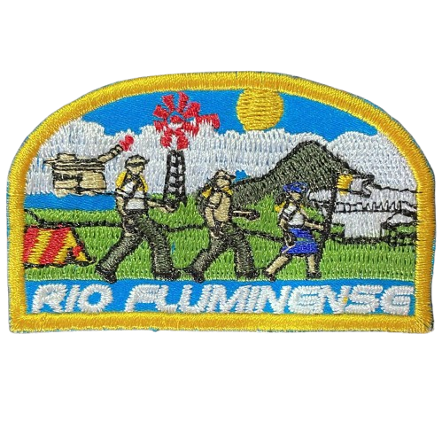 EMBLEMA DE CAMPO ANTIGO - 2ª e 3ª GERAÇÃO - RIO FLUMINENSE