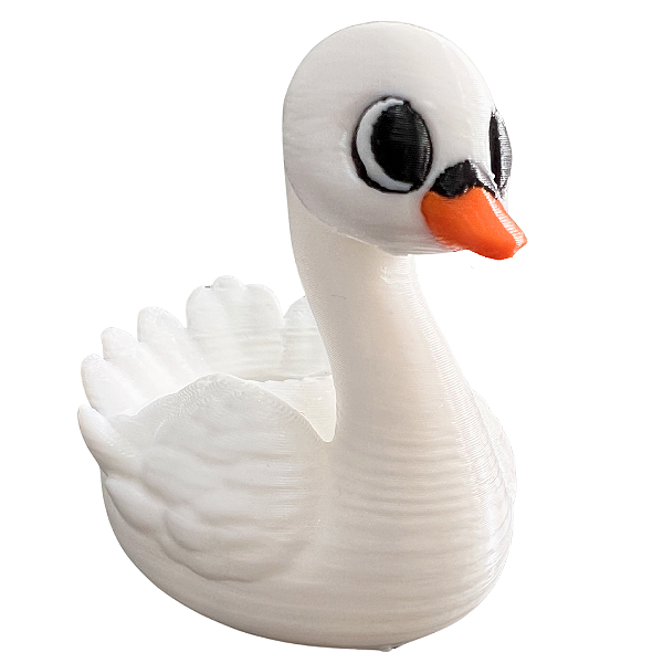 PRENDEDOR 3D - CISNE