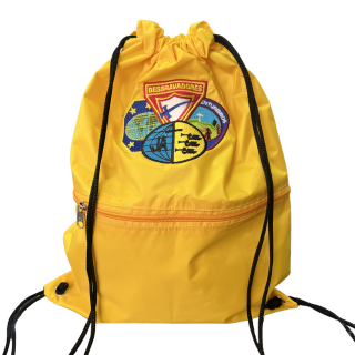 MOCHILA SACO (sacochila) - AMARELO