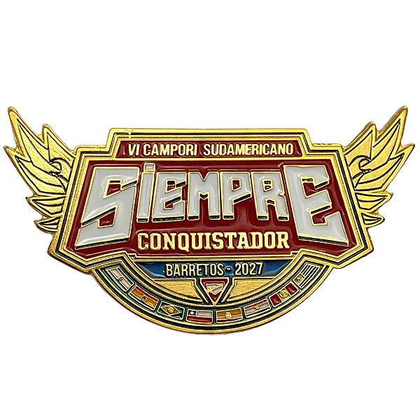 PIN - VI CAMPORI DSA: SIEMPRE CONQUISTADOR 2027 - ASA - OFICIAL