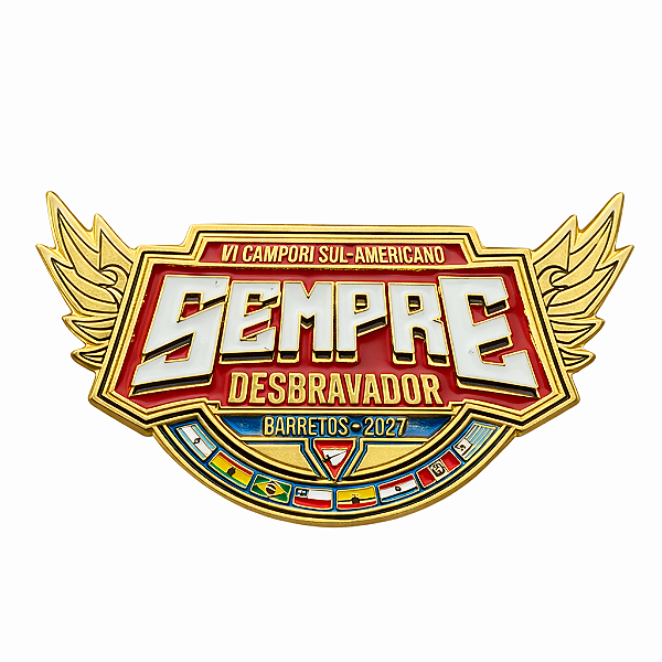 PIN - VI CAMPORI DSA: SEMPRE DESBRAVADOR 2027 - ASA - OFICIAL