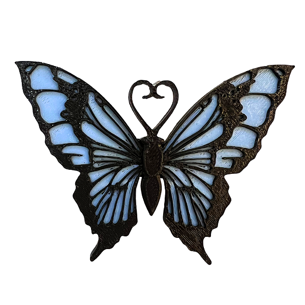 PRENDEDOR 3D - BORBOLETA